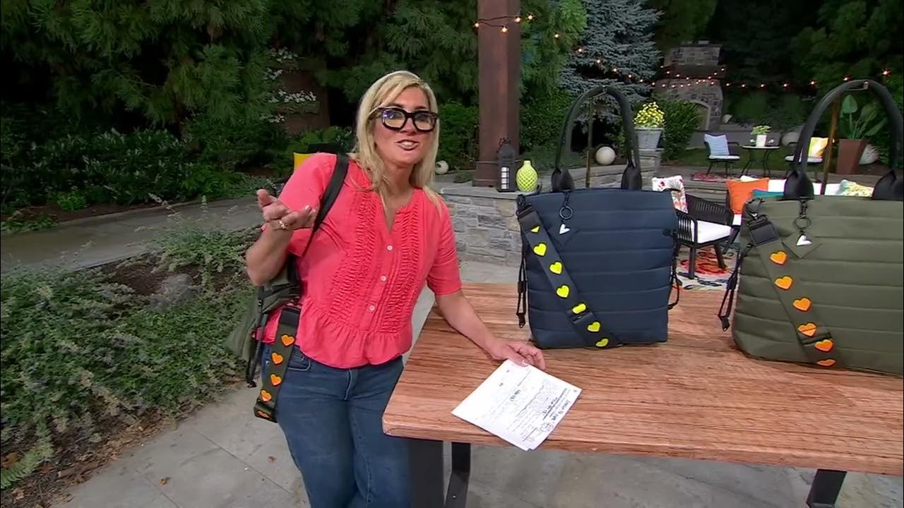 Shawn Killinger x IHKWIP North/South Haute Tote w/Heart Strap on QVC