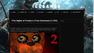 Nasıl Fnaf 2 Yüklenir ? Yükledim Ve Çalışır Durumda