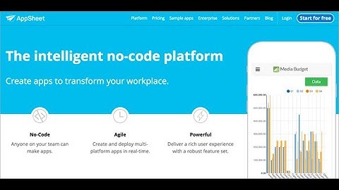 Membuat aplikasi databse sederhana dengan google sheet appsheet