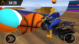 Spider man - Superhero Mega Ramp Bike Stunt - Android GamePlay screenshot 5
