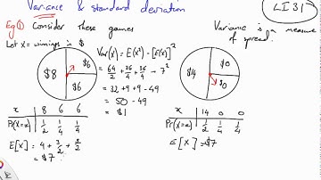 31 Variance and standard deviation