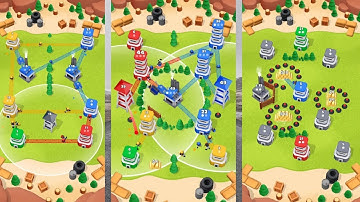 Tower War All Levels Gameplay Android, iOS Game Level 502-520