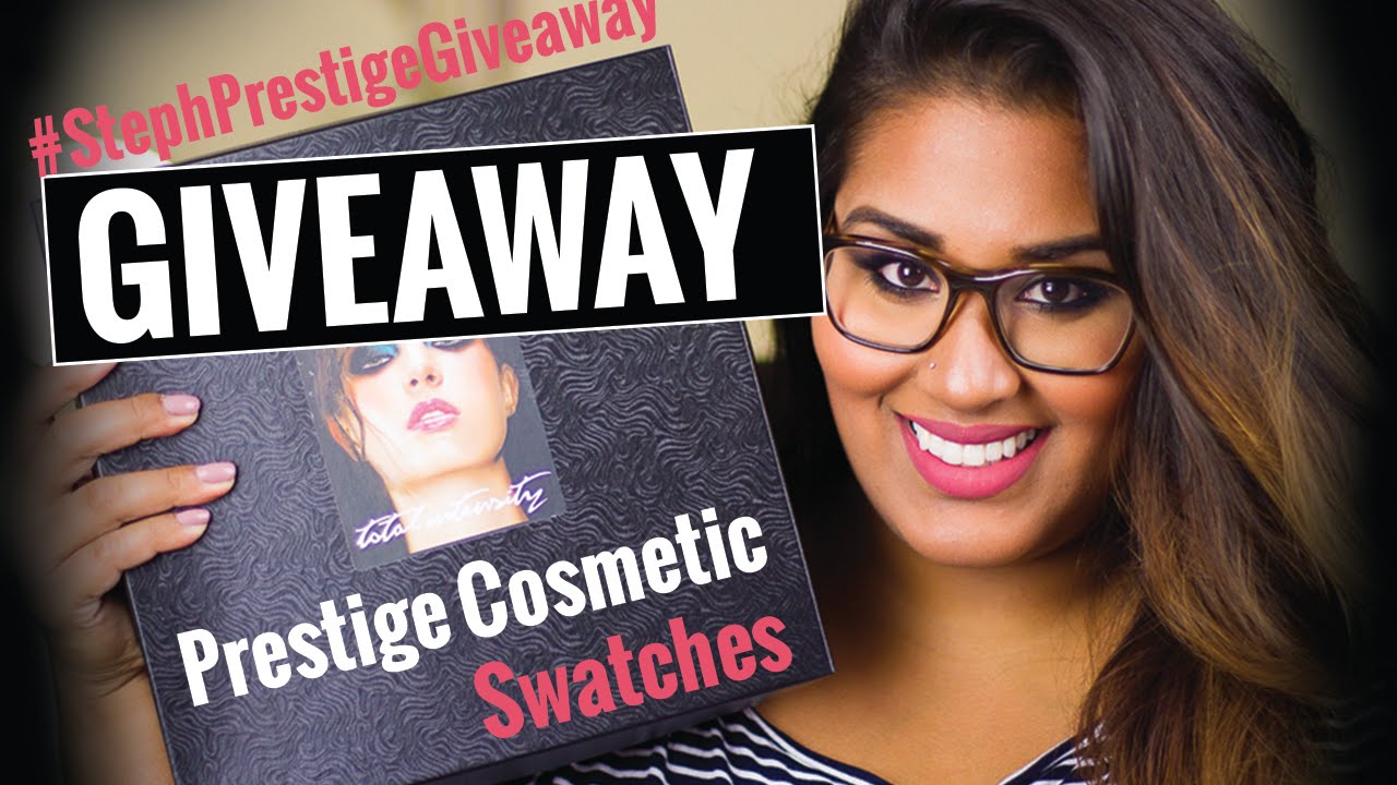 Prestige Cosmetics Swatches & GIVEAWAY!!! YouTube