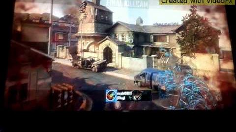 cod bo2 trickshots in bots..the trickshots start an 1:10  sorry for bad quality..