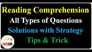 GMAT Reading Comprehension || Reading Comprehension Solution and Strategy || RC Tips & Tricks