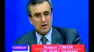 Besim Tibuk 19 yıl önce Başkanlık Sistemini Anlatıyor