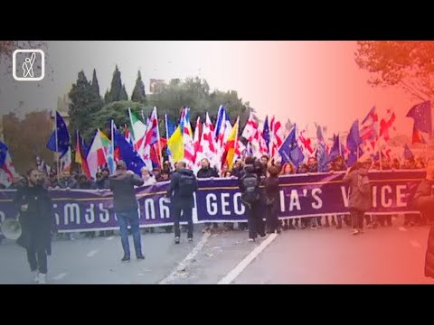 თავისუფლების მარში — „კი ევროპას! არა რუსულ კანონს!\"