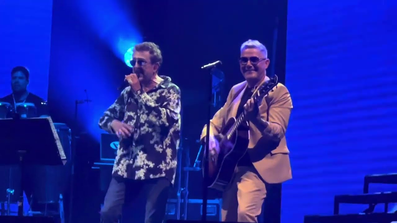 Sorpresa! Alejandro Sanz y Manolo García en Barcelona y cantan Quisiera Ser el Aire