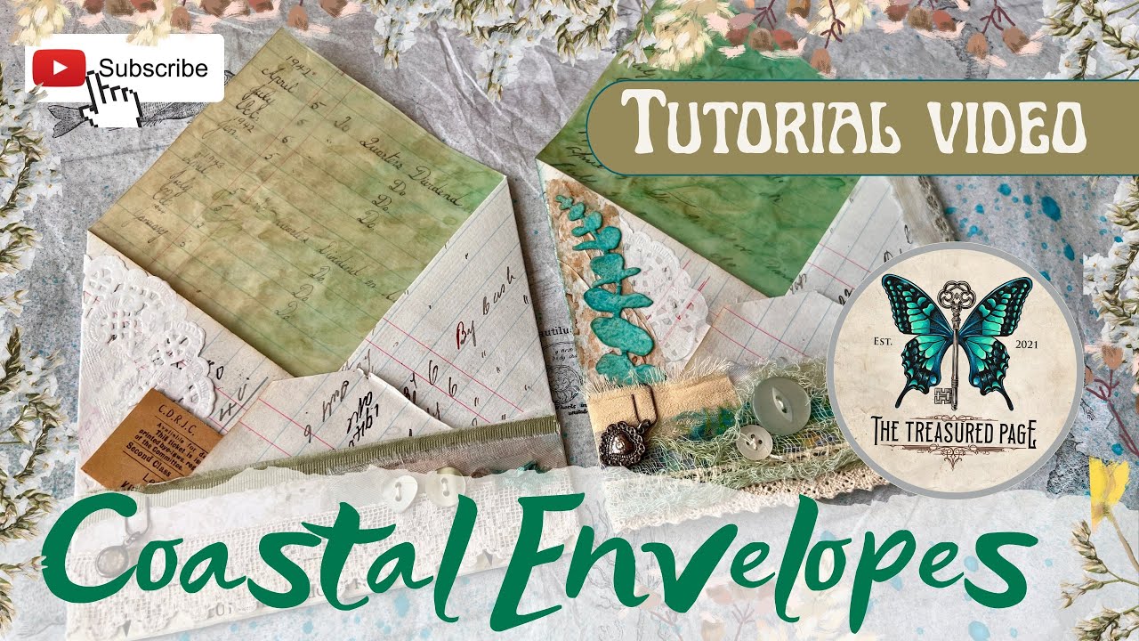 EASY Stuffed Vintage Envelope Pockets Tutorial - Monthly Project | Build a Signature 2025