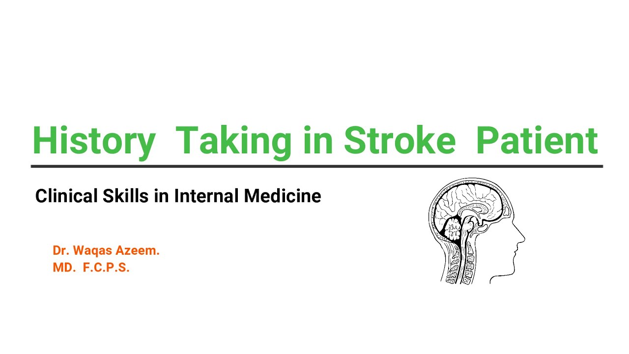 Stroke history taking YouTube