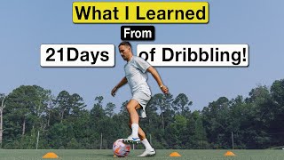 I Improved My Dribbling in 30 Minutes A Day | 21 Day Dribbling Challenge