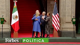 Biden rompe hielo de 9 años y llega a Palacio Nacional en visita oficial