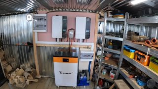 First week with OFF-GRID installation, first problems