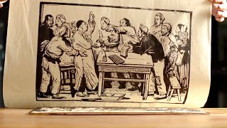 Woodcut Clic Records Origins Of Rural Chinas Transformation