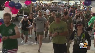 13 mile run held in Simi Valley to honor 13 fallen US service members, killed a year ago in Kabul