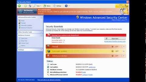 My Security Shield Removal - How To Remove It
