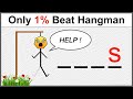 Only 1 Can Win This Hangman Game Only 1 Can Win This Hangman Game