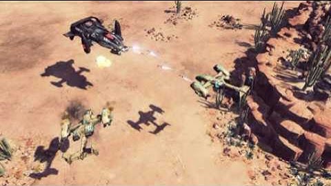 Command and Conquer 4: Salamander Unit Footage