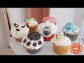 COMO HACER CUPCAKES de ANIMALES - cupcakes para niños ft VeroSweetHobby