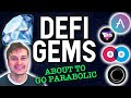 THESE DEFI GEMS ABOUT TO GO PARABOLIC WITH GAINS!