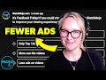 Fewer Ads? | Feedback Friday Ep. 1