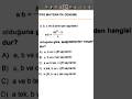 Matematik Deneme Soru çözümleri #shorts