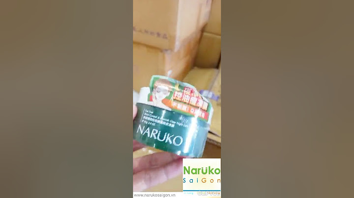 Review mask ngủ naruko tràm trà