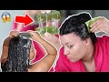 Aloe Vera Natural Hair Wash Day Routine For Hair Growth!