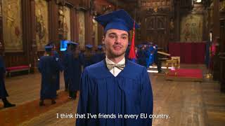 VUB Alumnus Tristan about European & International Governance VUB Alumnus Tristan about European & International Governance