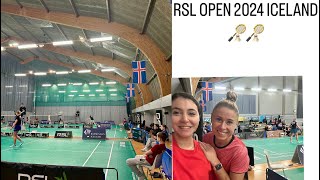 Iceland RSL 2024 Badminton Open, Samin Abedkhojasteh vs Dorsa Yavarivafa  & Gerda Voitechovskaja