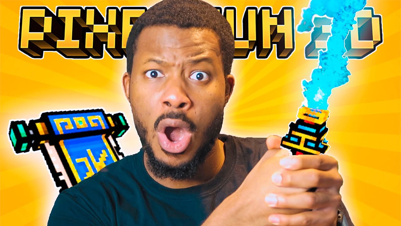 SO I USE THE WATER BLADES! l Pixel Gun 3D YouTube