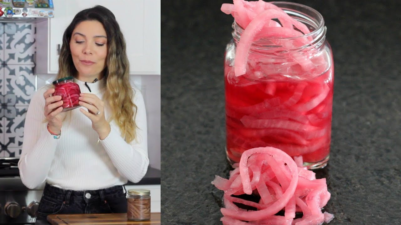 Pratik Kırmızı SoğanTurşusu Nasıl Yapılır? | Soğan Turşusu Tarifi | Canan Kurban