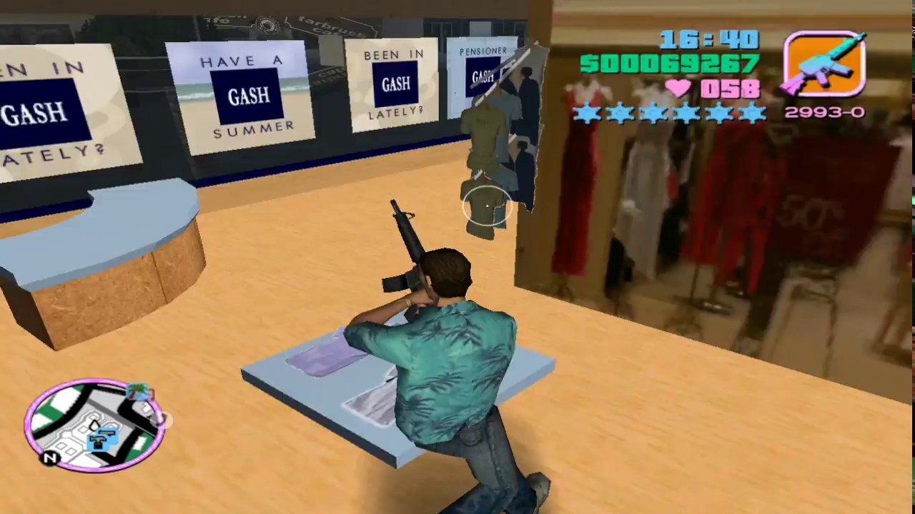 Gta: Vice City North Point Mall Massacre 6 Stars