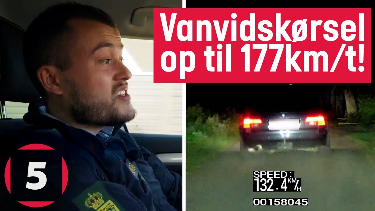 Vild biljagt ender med 50 dages fængsel og bøde på 32.000 kr.! | Kanal 5 Danmark | Vanvidsbilisterne