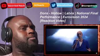 Dons - Hollow | Latvia 🇱🇻 | National Final Performance | Eurovision 2024 | REACTION