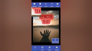 How to Remove Text from a Photo in Mobile: The Easiest Way 2024#shorts
