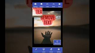 How to Remove Text from a Photo in Mobile: The Easiest Way 2024#shorts Resimi