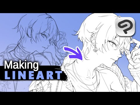 HOW TO: Making Lineart ✨ My 8 Favourite Tips  [Clip Studio Paint]