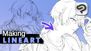 HOW TO: Making Lineart ✨ My 8 Favourite Tips  [Clip Studio Paint] screenshot 5