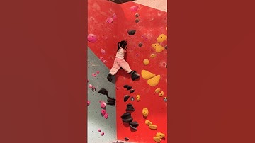 V0 is more FUN! #adventure #bouldering #climb #climbing #climber #boulder #kids #kidsvideo