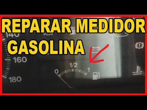 Cómo restablecer una aguja de medidor de gasolina