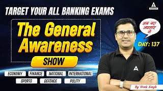The General Awareness Show | Current Affairs MCQs | IBPS | RBI | RRB | SBI | by Vivek Singh #137