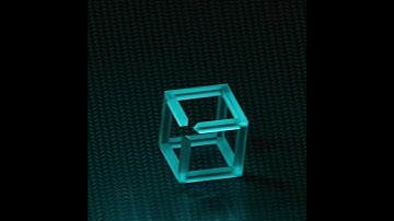 Blender Animation Of The Week: Glass Cube, Week 33