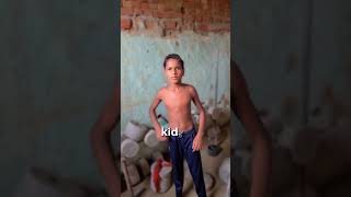 Kid has very unique bodybuilding skills #fitness #gym #fitness