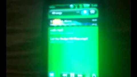 Animated back ground for palm pre music player and dash board