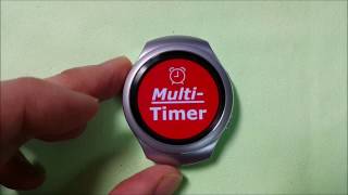 [Galaxy Watch] Multi Timer Widget screenshot 4