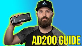 GODOX AD200 Flash GUIDE How to use the Flashpoint Evolv 200 screenshot 3