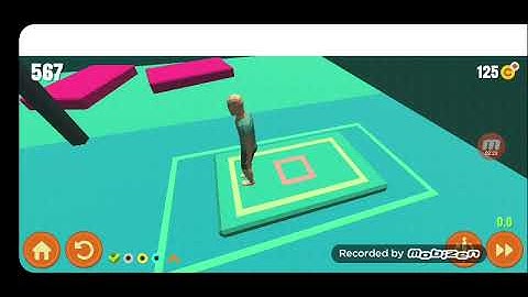FLIP TRICKSTER PARKOUR SIMULATOR - Gameplay Walkthrough Part 1 - The Gym (iOS Android)