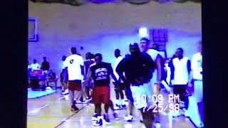 Michael Jordan DOMINATES 5v5 Pickup vs D1 Guys HIGHLIGHTS - July 1998 ** Rare Home Video Footage **