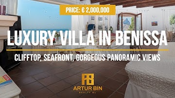 🌅 BEST SEA VIEWS: Touring a Unique Villa on the Costa Blanca – Alicante, Spain